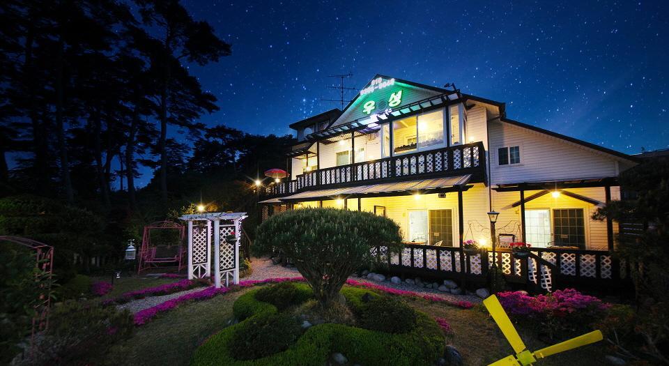 Gyeongpo Woosung Pension Gangneung Buitenkant foto