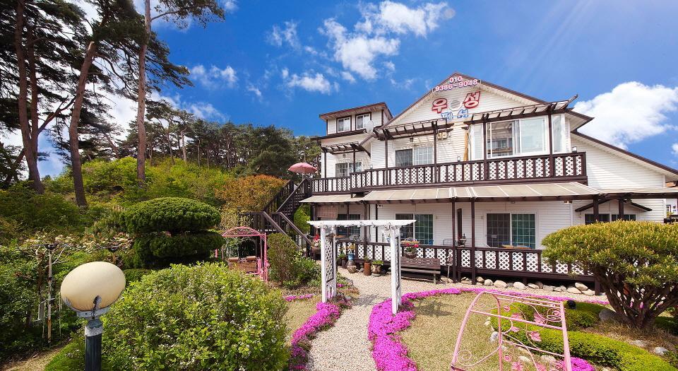 Gyeongpo Woosung Pension Gangneung Buitenkant foto