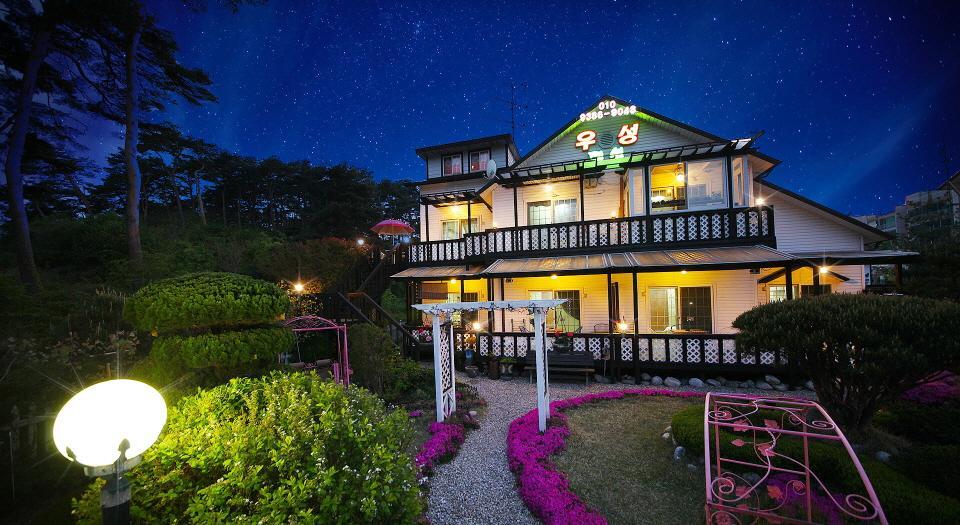 Gyeongpo Woosung Pension Gangneung Buitenkant foto